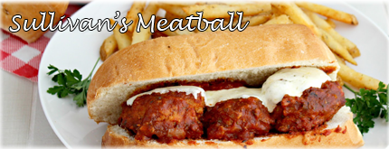 Sullivan's Meatball Sandwich
